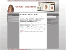 Tablet Screenshot of hairstudio.e-kontakt.cz